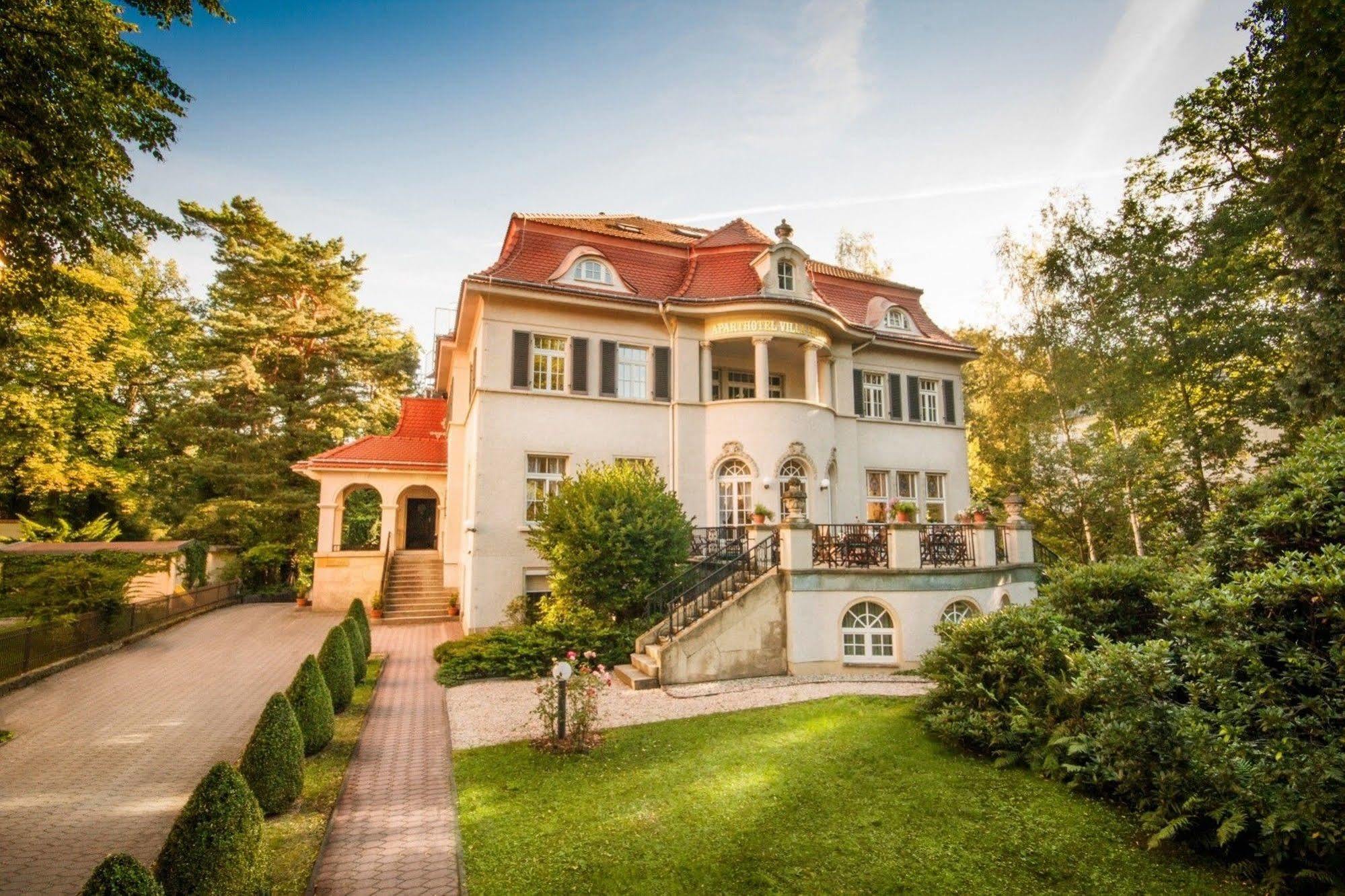 Aparthotel Villa Freisleben Dresde Exterior foto